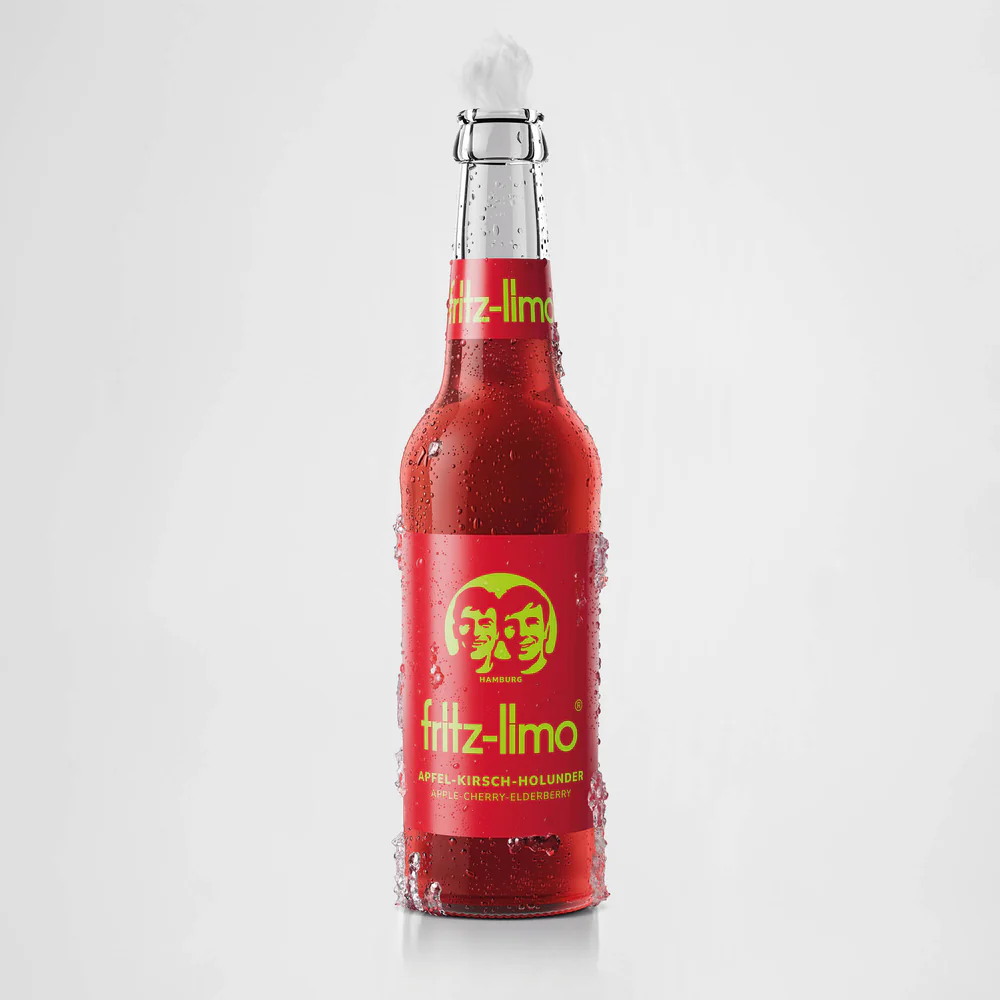 Fritz-Limo Apfel-Kirsche-Holunder 0,33